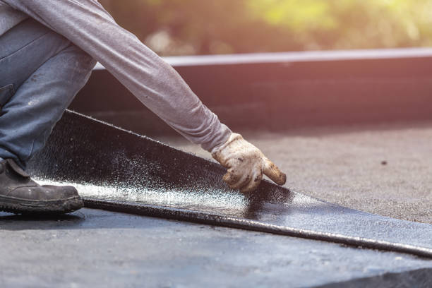 Professional Basement Waterproofing technician working in Clinton, SC
